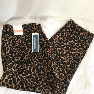 NWT Old Navy Leopard Pants 16R